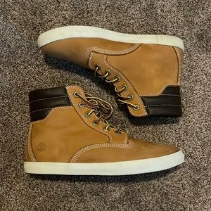 Classic Timberland Sneaker Boots, Sz 8